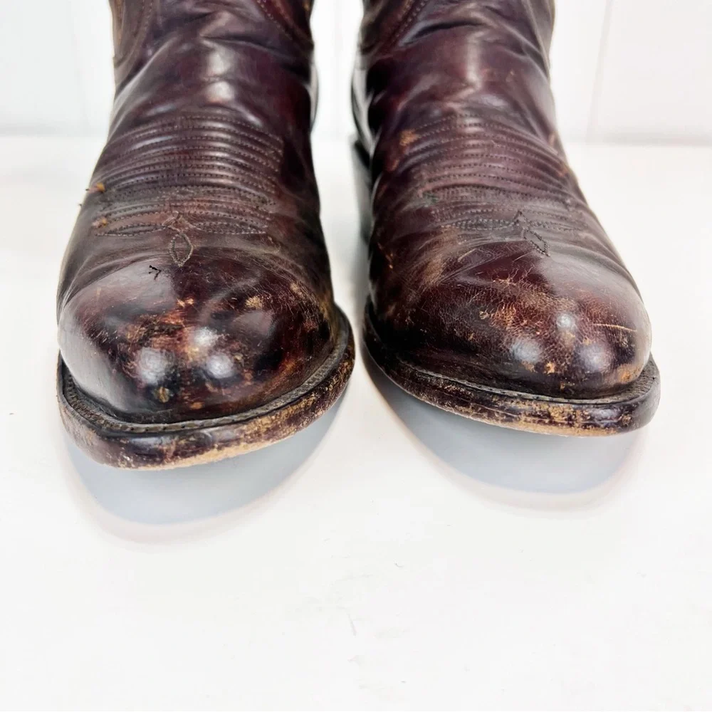 1883 by Lucchese Crayton N7697R Mad Dog Cowboy Boots Mens size 9.5D Western‎